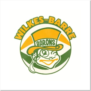 Defunct Wilkes-Barre Barons Basketball Team Posters and Art